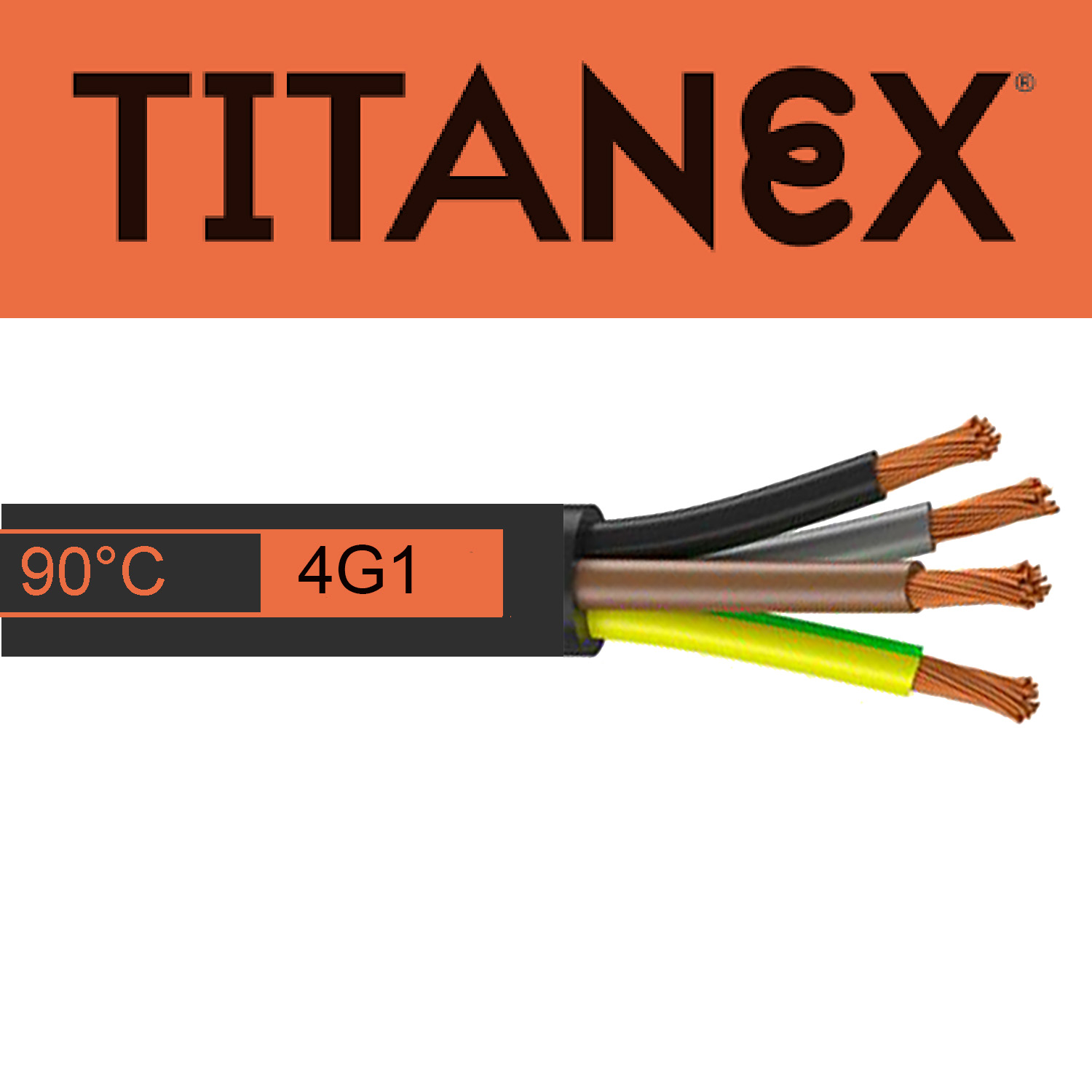 123863 H07RN-F TITANEX® 4G1 mm²